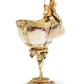 A silver-gilt-mounted hardstone cup, possibly created by Edward Farrell in the early 19th century