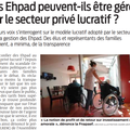 Gestion des Ehpad