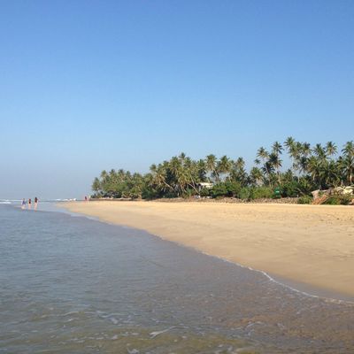 Plage de Kabalana proche de Ahangama