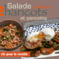 Salade italienne aux 2 haricots