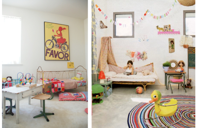 Shopping: une ambiance vintage dans une chambre d'enfant