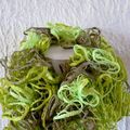 Echarpe de printemps Triana LUX verte,       Promo sur les écharpes de printemps 20,00€ port compris jusqu'a fin Mars 2011 , 