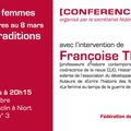 conférence-débat le 16 mars à Niort