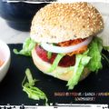 Burger  betterave / quinoa/ amandes 