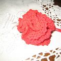 une petite fleur facile à crocheter