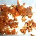 Glace Vanille / Noix de Pécan Caramelisées / Sauce caramel