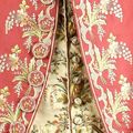 Waistcoat and Frockcoat, detail of suit, 1775-80, British