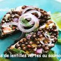 Terrine de lentilles vertes au saumon fumé