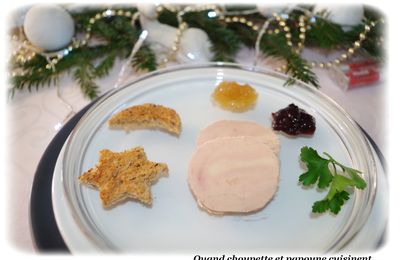 ASSIETTE DE FOIE GRAS ENTIER / CONFIT D'OIGNONS - CHUTNEY CERISES VINAIGRE BALSAMIQUE