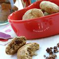 Cookies au muesli bio chocolat et à la farine de châtaigne