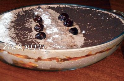 GÂTEAU - FAÇON TIRAMISU A LA CONFITURE