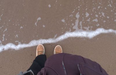 Les pieds dans le sable, la tête dans les nuages !