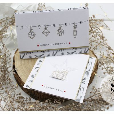 IC Simply Graphic - Deux cartes de Noël Art Déco