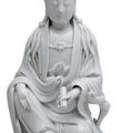 A Dehua Guanyin, 19th century