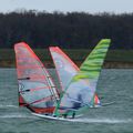 Quelques photos d'une belle session de windsurf le 27 mars à Madine