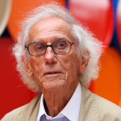 Christo and Jeanne Claude.