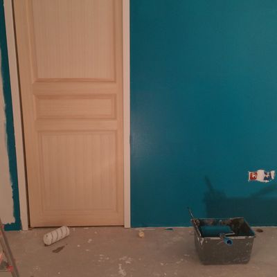 Finalisation de la salle de bain