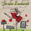 AFFICHE JARDIN ENCHANTE