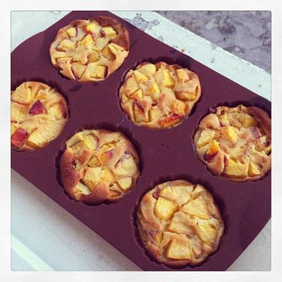 Clafoutis nectarines et lavande
