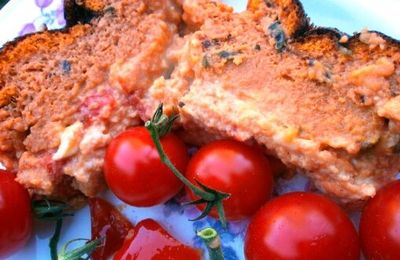 CAKE PROVENÇAL-TOMATES-CHÈVRE