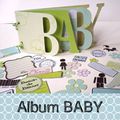 Scrap: mini book "baby"