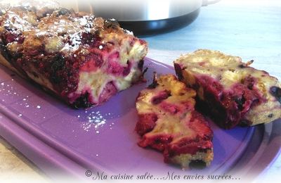 PUDDING DIPLOMATE AUX FRUITS ROUGES