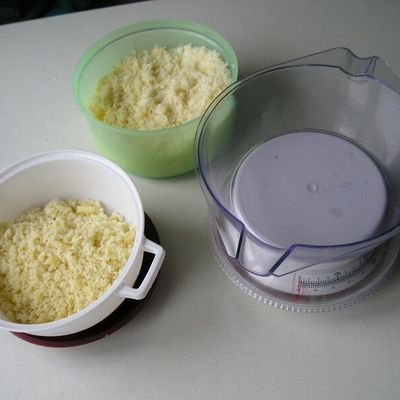 Fondue de queso en pan de payés