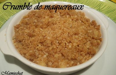 Crumble de maquereaux