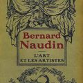 Bernard Naudin, l'art et les artistes
