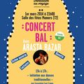 Concert bal Arasta Bazar le 1er mars à Mamers