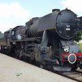 Locomotive à vapeur 150Y et sa rame à Arques