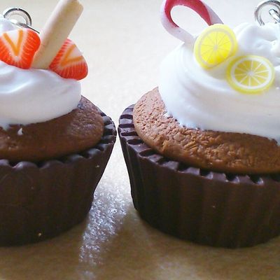 Porte clé "CUPCAKES"