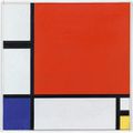 Composition avec rouge, bleu et jaune (1930) - Piet Mondrian