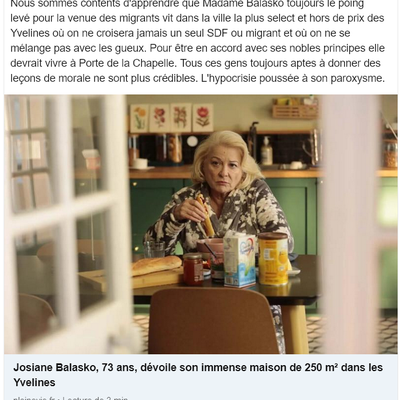 dite donc la grosse balasko