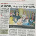 Article dans "La Montagne" du lundi 19 octobre 2015