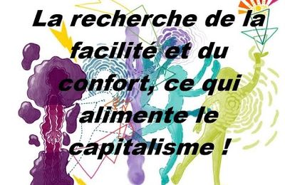 La recherche de la facilité et de toujours plus de confort
