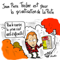 Jean Pierre Treiber, lettre, Paris Match, La Poste et efficacité privée