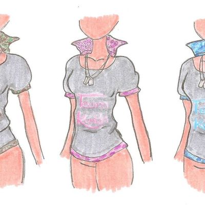 Ma participation au concours AS "DEssiner le T-Shirt Team Kentin"