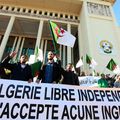 Manifestations patriotiques des travailleurs algériens contre les ingérences européennes