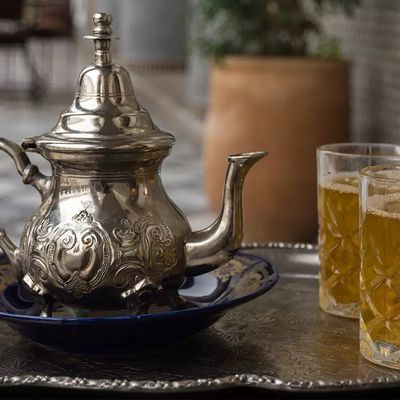 Thé à la menthe marocain 
