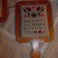 Hornbook de bouquets anciens