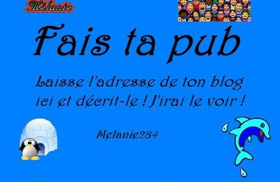 Fais ta pub