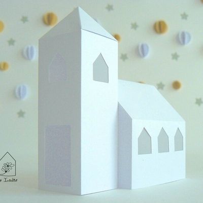 Découvrez la petite chapelle en papier