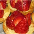 Tartelette aux fraises et aux amandes