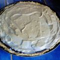 Tarte au citron meringuée n°2, un peu bleuette cette fois ci !^^