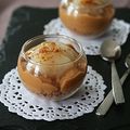 Verrines de Speculoos, poires et crème saveur caramel