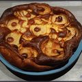 Gâteau aux pommes et fromage blanc 