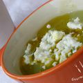 Soupe froide de courgettes à la féta