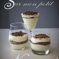 Mousse Petits-Suisses, Chocolat Blanc, Eclats de Chocolat Noir et Speculoos