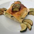 lasagnes courgettes / chèvre